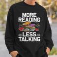 Cool Reading Books For Men Women Book Lover Bookworm Library Sweatshirt Gifts for Him