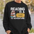 Cool Reading For Men Women Read Books Library Book Lovers Sweatshirt Gifts for Him Cool Reading For Men Women Read Books Library Book Lovers Sweatshirt Gifts for Him