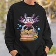 Cute Axolotl Read Book Shirt Kids Boy Girl Salamander Sweatshirt Gifts for Him Cute Axolotl Read Book Shirt Kids Boy Girl Salamander Sweatshirt Gifts for Him