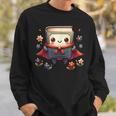 Cute Book Super Hero Reading Superhero Sweatshirt Gifts for Him