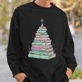 Cute Bookmas Christmas Book Tree Book Lover Teacher Sweatshirt Gifts for Him