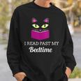 Cute Cat Reading Book Lover Graphic Sweatshirt Gifts for Him Cute Cat Reading Book Lover Graphic Sweatshirt Gifts for Him