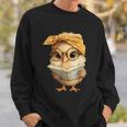 Cute Chick Reading Book Bandana Sweatshirt Gifts for Him