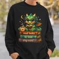 Cute Dragon Read Books Be Kind Stay Weird Fantasy Lovers Sweatshirt Gifts for Him Cute Dragon Read Books Be Kind Stay Weird Fantasy Lovers Sweatshirt Gifts for Him