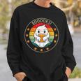 Cute Ghost Book Reading Halloween Teacher Top Puns For Men Women Kids Sweatshirt Gifts for Him