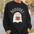 Cute Ghost Reading Book Booooks Teacher Halloween School Kid Sweatshirt Gifts for Him Cute Ghost Reading Book Booooks Teacher Halloween School Kid Sweatshirt Gifts for Him