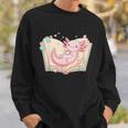Cute Kawaii Axolotl Book Tea Lover Women Reading Cozy Art Sweatshirt Gifts for Him Cute Kawaii Axolotl Book Tea Lover Women Reading Cozy Art Sweatshirt Gifts for Him