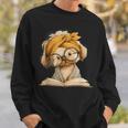 Cute Puppy Reading Dog Book Lover Animal Graphic Small Open Sweatshirt Gifts for Him Cute Puppy Reading Dog Book Lover Animal Graphic Small Open Sweatshirt Gifts for Him