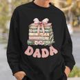 Dada Book First Chapter Birthday Family Matching Party Sweatshirt Gifts for Him Dada Book First Chapter Birthday Family Matching Party Sweatshirt Gifts for Him