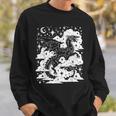 Dark Academia Fantasy Dragon Book Lover Bookish Goblincore Sweatshirt Gifts for Him