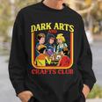 Dark Arts And Crafts Club Retro Witchy Book Cover Sweatshirt Gifts for Him