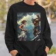David And Goliath Bible Book Of Samuel King David Comic Sweatshirt Gifts for Him David And Goliath Bible Book Of Samuel King David Comic Sweatshirt Gifts for Him