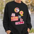 Dungeon Crawler Carl Colorful Sticker Collage LitRPG Book Sweatshirt Gifts for Him