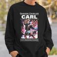 Dungeon Crawler Carl Vintage Paperback Illustration Book Sweatshirt Gifts for Him Dungeon Crawler Carl Vintage Paperback Illustration Book Sweatshirt Gifts for Him