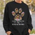 Easily Distracted By Dogs And Books Tshirt Sweatshirt Gifts for Him