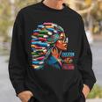 Education Is Freedom Girl Magic Books Hair Sweatshirt Gifts for Him Education Is Freedom Girl Magic Books Hair Sweatshirt Gifts for Him
