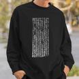 Egyptian Book Of The Dead Funerary Text Ancient Hieroglyphic Sweatshirt Gifts for Him