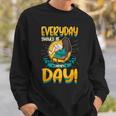 Everyday Should Be Library Day Librarian Book Lover Sweatshirt Gifts for Him
