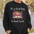 Floral Book Smut Slut Read Smutty Books Fuck Off I'm Reading Sweatshirt Gifts for Him
