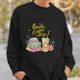 Floral Books And Coffee Cozy Reading Nook Tshirt Sweatshirt Gifts for Him