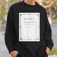 Franz Liszt Dream Of Love Vintage Book Cover Sweatshirt Gifts for Him