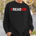 FREADOM T-Shirt For Book Lovers Bookworms Sweatshirt Gifts for Him