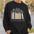My Weekend Is Fully Booked Book Wildflower Bookish Bookworm Sweatshirt Gifts for Him My Weekend Is Fully Booked Book Wildflower Bookish Bookworm Sweatshirt Gifts for Him