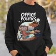 FUNNY WORKPLACE Retro Romance Comic Book Parody Sweatshirt Gifts for Him