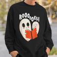 Ghost Book Reading Sweatshirt Gifts for Him