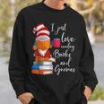 Gnome Shirt Women Girls Book Lover Reading Club Gnome Lover Sweatshirt Gifts for Him