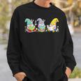 Gnomes Reading Books Teacher Easter Day Eggs Book Lovers Sweatshirt Gifts for Him Gnomes Reading Books Teacher Easter Day Eggs Book Lovers Sweatshirt Gifts for Him