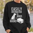 Golden Retriever Easily Distracted By Books And Dogs Premium Tri-Blend Sweatshirt Gifts for Him Golden Retriever Easily Distracted By Books And Dogs Premium Tri-Blend Sweatshirt Gifts for Him