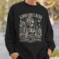 Good Girls Read Bad Books Smut Reader Dark Romance Sweatshirt Gifts for Him