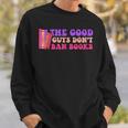 The Good Guys Don't Ban Books Reading Sweatshirt Gifts for Him