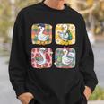 Goose Teacher Back To School Goose Books Student Cute Sweatshirt Gifts for Him Goose Teacher Back To School Goose Books Student Cute Sweatshirt Gifts for Him