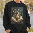 Gothic Dark Academia Botanical Anatomical Heart Vintage Book Sweatshirt Gifts for Him Gothic Dark Academia Botanical Anatomical Heart Vintage Book Sweatshirt Gifts for Him