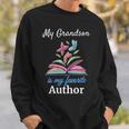 My Grandson Is My Favorite Author For Book Lovers Sweatshirt Gifts for Him My Grandson Is My Favorite Author For Book Lovers Sweatshirt Gifts for Him