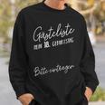 Guest Book My 18 Birthday Party Celebration Adult Sweatshirt Gifts for Him