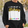 Guestbook My 21st Birthday Sign My Shirt Birthday Party Sweatshirt Gifts for Him Guestbook My 21st Birthday Sign My Shirt Birthday Party Sweatshirt Gifts for Him