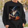 Halloween Girls Boys Wizard Book Pumpkin Kids Halloween Sweatshirt Gifts for Him