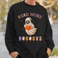 Halloween Read More Books Cute Boo Read a Book Sweatshirt Gifts for Him Halloween Read More Books Cute Boo Read a Book Sweatshirt Gifts for Him