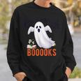Halloween Teacher Librarian Books Reading Ghost Pun BOOOOKS Men Women Kids Sweatshirt Gifts for Him Halloween Teacher Librarian Books Reading Ghost Pun BOOOOKS Men Women Kids Sweatshirt Gifts for Him