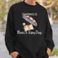 Happiness Is Books And Rainy Days Sweatshirt Gifts for Him