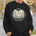 Haunted Library – Glowing Book Sweatshirt Gifts for Him
