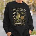 On My Way To Hoard Books And Cause Chaos Tom Foolery Frog Sweatshirt Gifts for Him On My Way To Hoard Books And Cause Chaos Tom Foolery Frog Sweatshirt Gifts for Him
