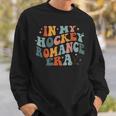 In My Hockey Romance Era Romance Hockey Book Club Sweatshirt Gifts for Him