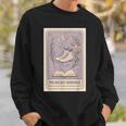 Hockey Romance Tarot Card Books Reader Cozy Reading Sweatshirt Gifts for Him