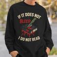 Horror Book Club Creepy Reader Gothic Fiction Thriller Fan Sweatshirt Gifts for Him Horror Book Club Creepy Reader Gothic Fiction Thriller Fan Sweatshirt Gifts for Him