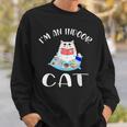 I'm An Indoor Cat I Drink Coffee Read Books Play Games Sweatshirt Gifts for Him