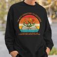 I'm Not Addicted To Reading Book Flower Vintage Quote Sweatshirt Gifts for Him